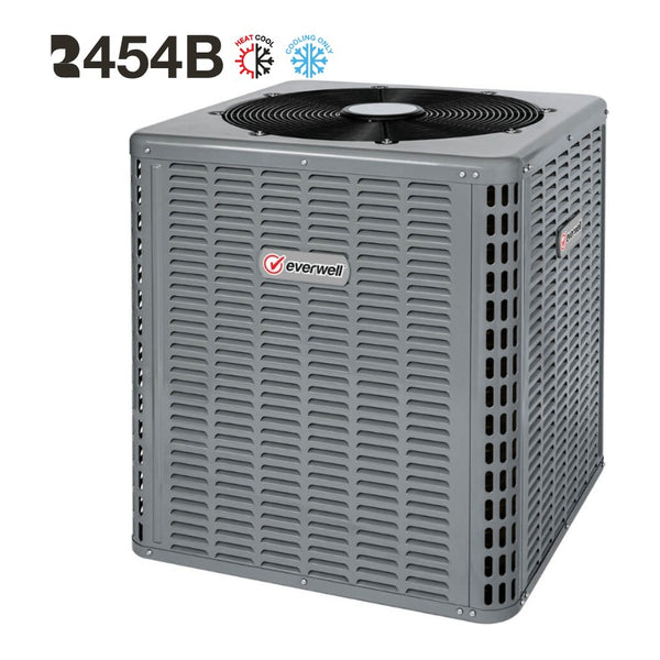 Everwell CAC-15 Air Conditioner Condenser — 14.3 SEER2, R-454B 1.5 Ton