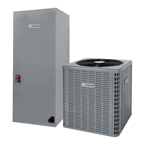 Everwell CAC-15 Heat Pump System — 14.3 SEER2, AHC Air Handler, R-454B 1.5 Ton
