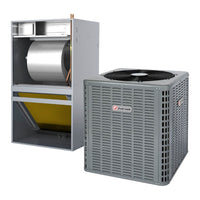 Everwell CAC-15 Air Conditioner complete system with FAHC Front-Return Air Handler: condenser and air handler, manufacturer system photo